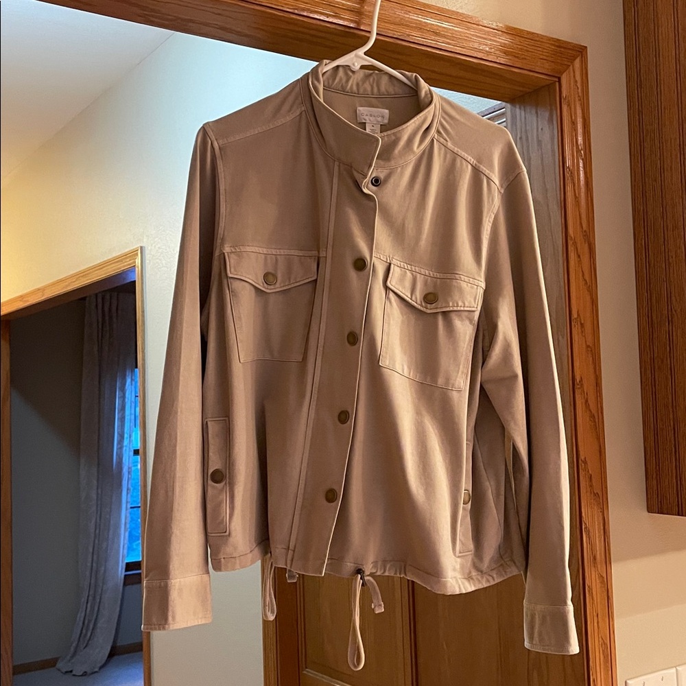 Caslon Beige Casual Jacket